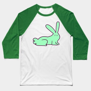 Green Bunny Baseball T-Shirt